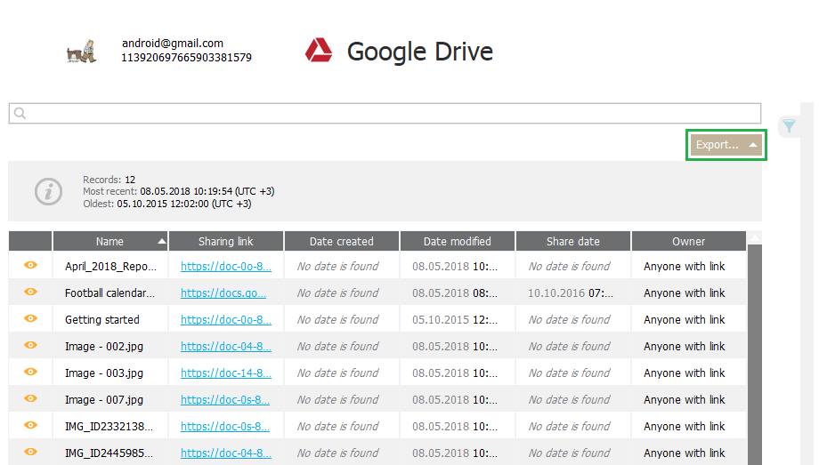 export_from_Google_Drive_plugin